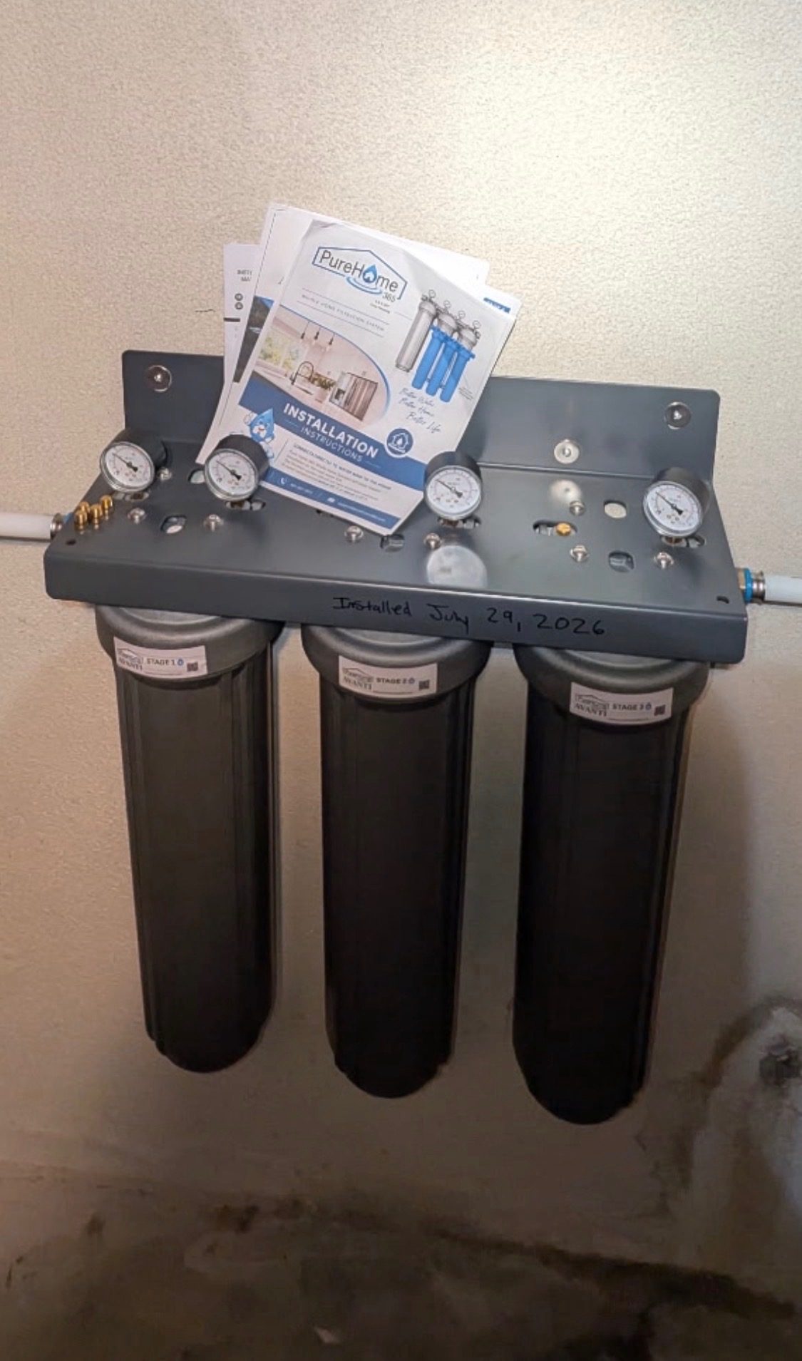 PureHome365 whole-home water filtration and water softener installation serving Englewood, FL